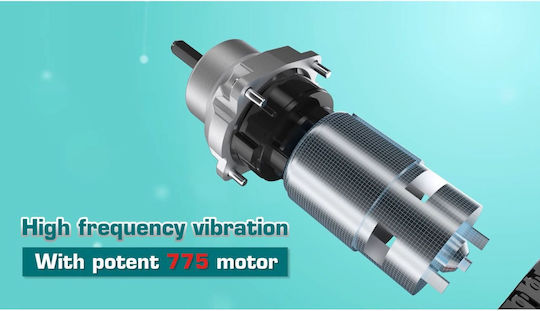 Total Δονητής Μπετόν Μπαταρίας με Ταχύτητα 2300rpm