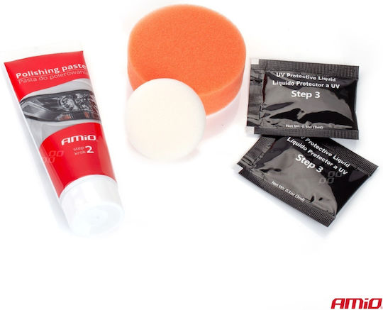 AMiO Σετ Γυαλίσματος για Φανάρια Restoration Kit