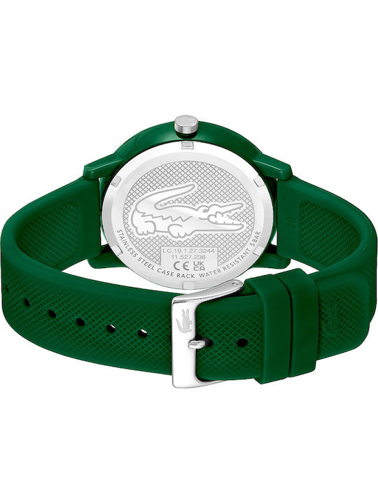 Lacoste Ρολόι Μπαταρίας με Καουτσούκ Λουράκι Lacoste Ρολόι Μπαταρίας με Καουτσούκ Λουράκι