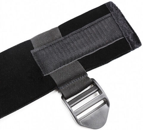Naughty Toys Neck & Limb Restraint Set Neck to Ankles Cuffs Restraints Kit in Black Color