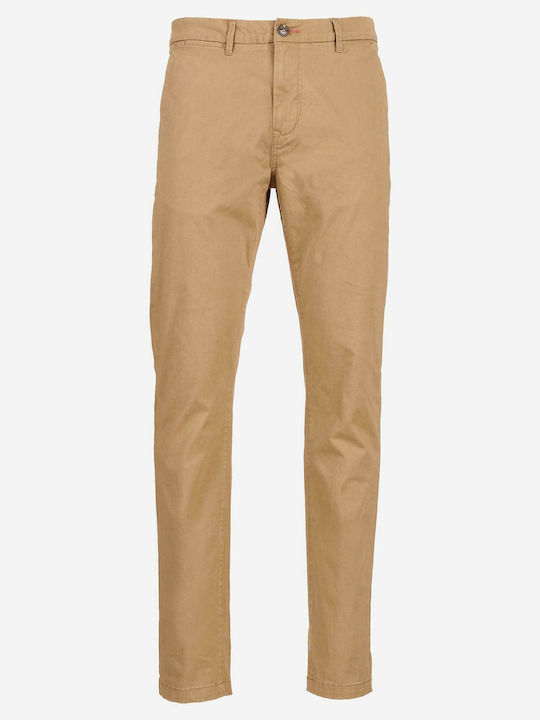 Hose Chino Elastisch tobacco