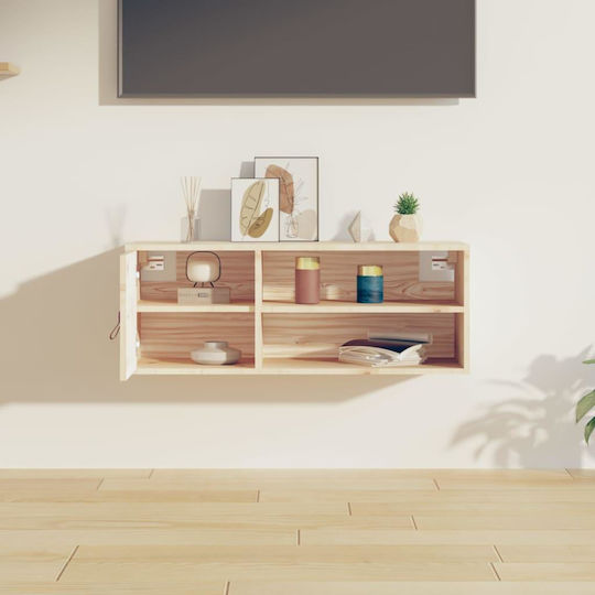 Dulap Pandantiv Pentru Sufragerie Din Lemn Masiv Natural 80x30x30cm