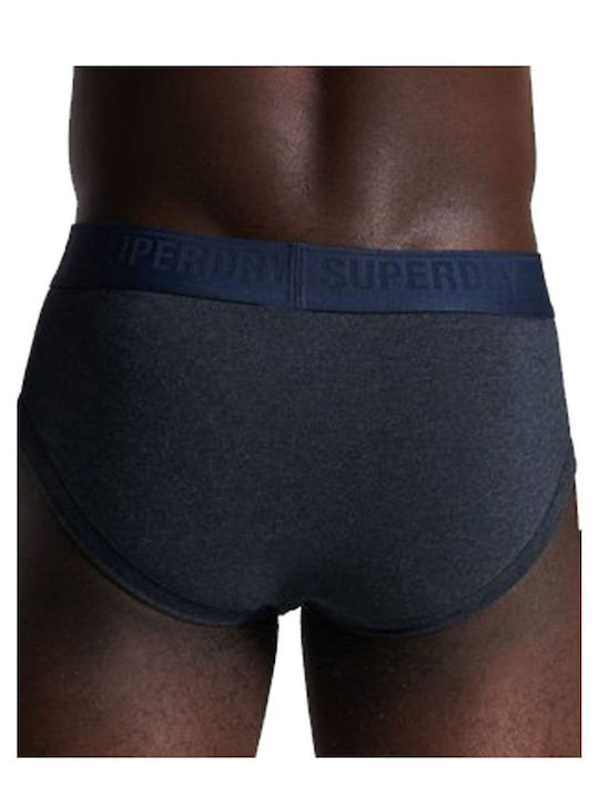 Ανδρικά Σλιπ Navy Blue / Blue 3Pack