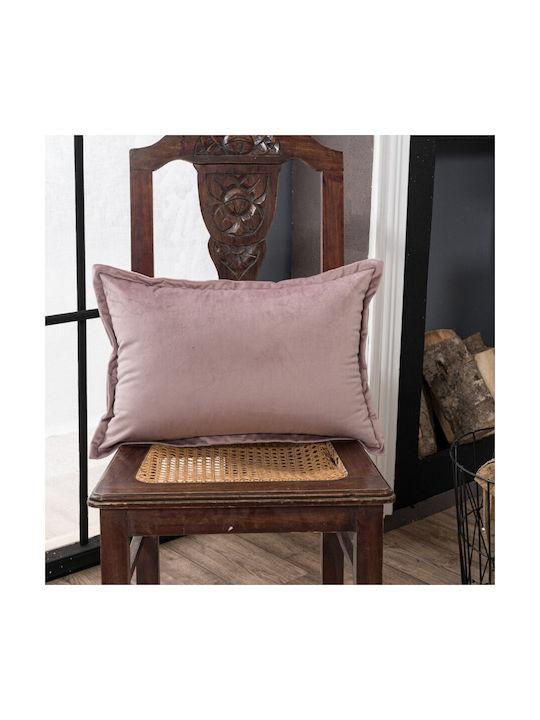 Teoran Floor Pillow Velvet 12 Purple 65x65cm