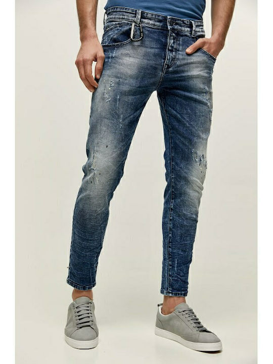 Diederic-Obs Ανδρικό Παντελόνι Τζιν Medium Blue Wash