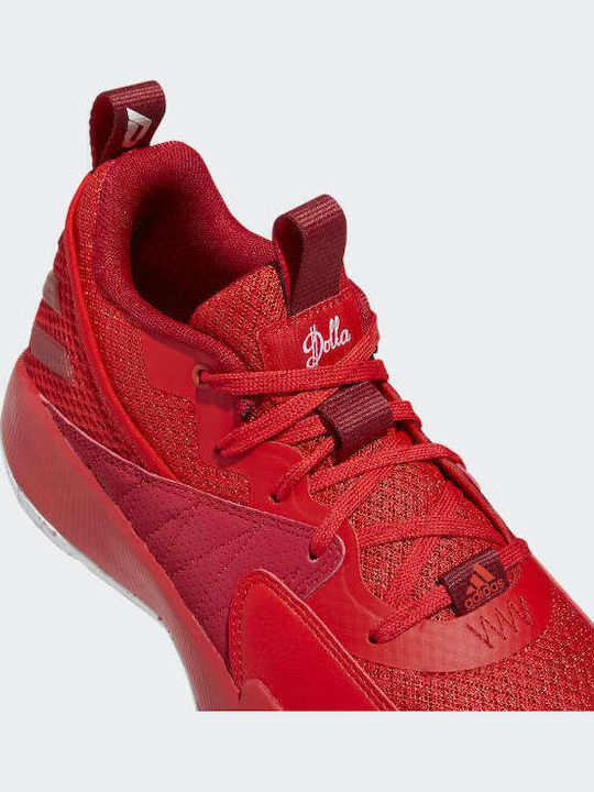 Dame Certified Low Basketball Shoes Red / Bright Red / Team Power Red