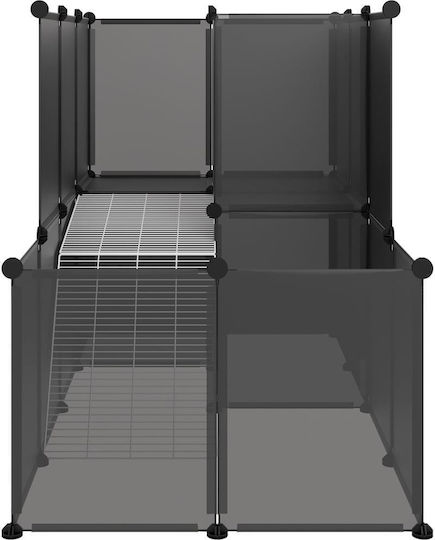vidaXL Κλουβί Τρωκτικού Κλουβί Μικρών Ζώων 142x74x93cm