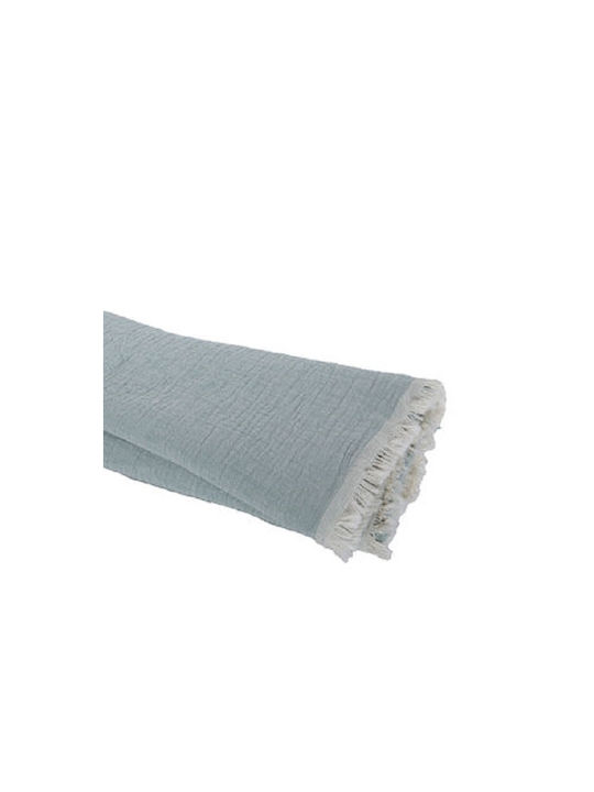 Nef-Nef Homeware Armchair Throw 2 Sides 130x180cm Aqua