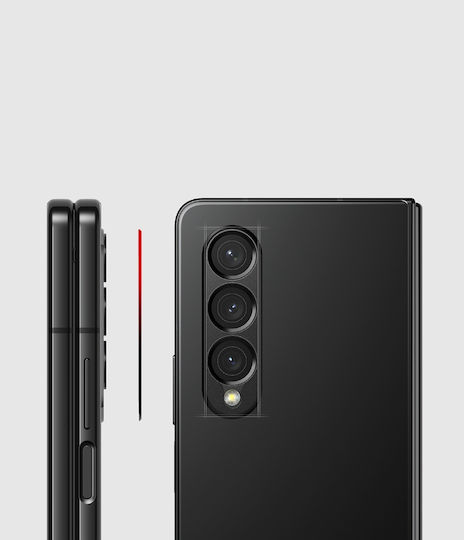 Ringke Protector Προστασία Κάμερας Tempered Glass Black για το Galaxy Z Fold4