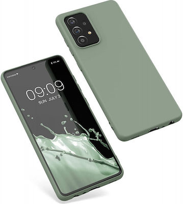 KWmobile Silicone Back Cover Grey Green (Galaxy A52 / A52s)