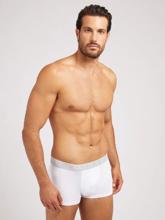 Ανδρικά Μποξεράκια White/Black/Grey/Blue/Yellow με Σχέδια 5Pack