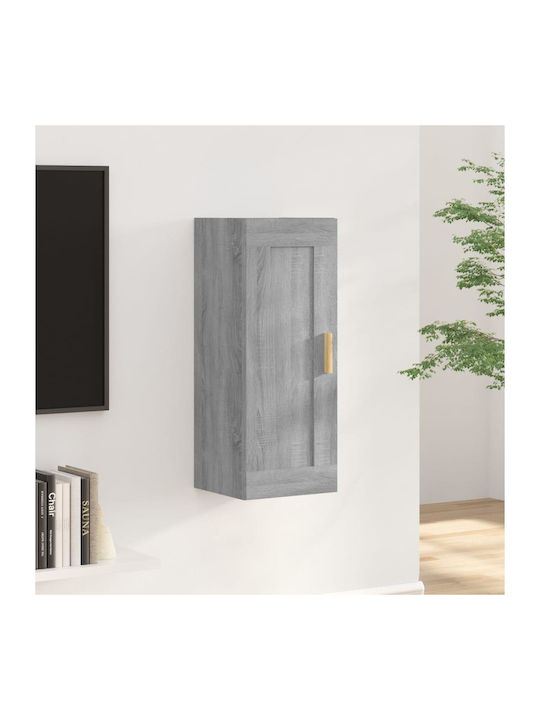 Cabinet Wall Grey 35x34x90cm