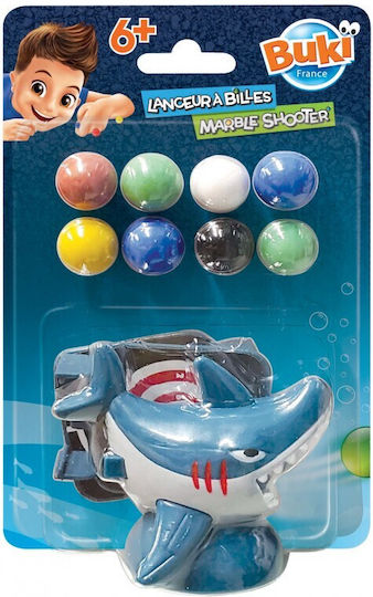 Buki Marbles Shark Launcher for 6+ Years Old