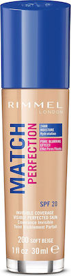 Rimmel Match Perfection Foundation Machiaj lichid 30ml