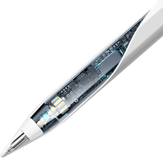 Baseus Smooth Writing Active Stylus Digital with Palm Rejection for iPad in White color SXBC020002