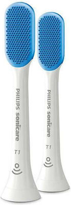 Philips Sonicare TongueCare+ Electric Toothbrush Replacement Heads HX8072/01 2pcs