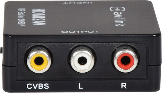 AvLink RCA Weiblich Zu HDMI Weiblich Konverter 1 Stück 128.512UK