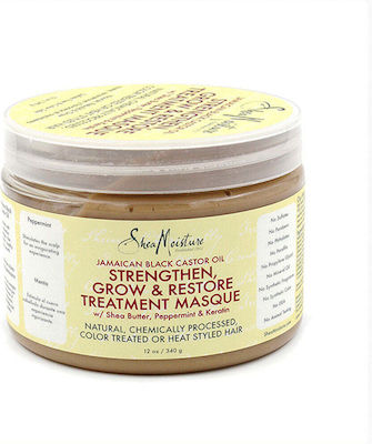 Shea Moisture Jamaican Black Castor Oil Haarmaske für Stärkung 340gr