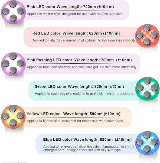Anti-Aging Beauty Instrument Αnti-ageing Light Therapy Device Face LED