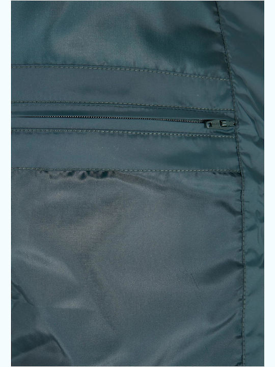 Bubble Χειμωνιάτικο Μπουφάν Puffer Bottlegreen