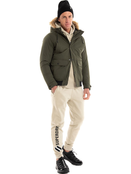 Winter Jacket Bomber Khaki
