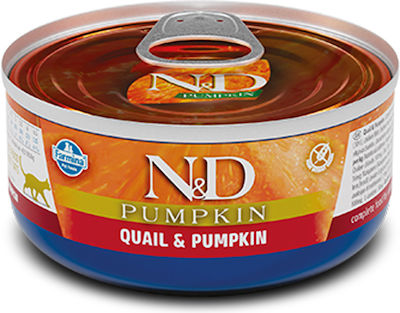 Farmina Pumpkin Wet Food for Adult Cats In Can with Pumpkin 1pc 80gr