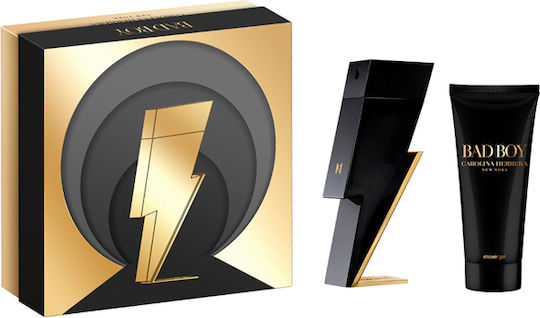 Carolina Herrera Bad Boy Men's Set with Eau de Toilette