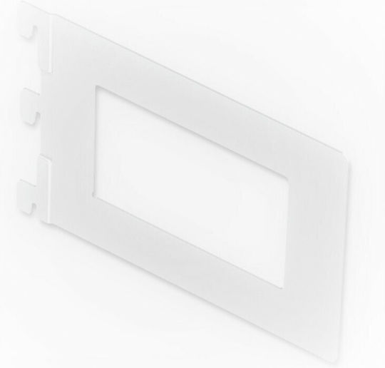 Metal Book End Holder ES T143 In White Colour 11.8x15x11.8cm 4 Pieces