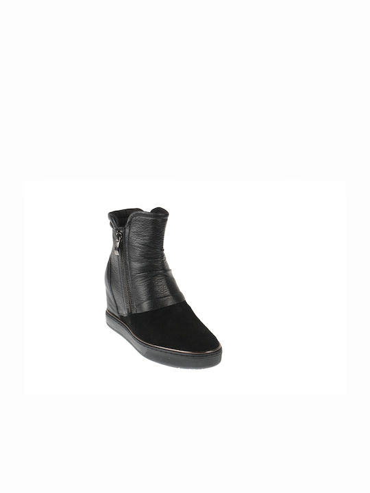 Guess Leder Damen Knöchelstiefel Schwarz FLFAN4LEA10-BLACK