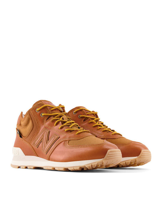574 Mid Boots Tabac Brown
