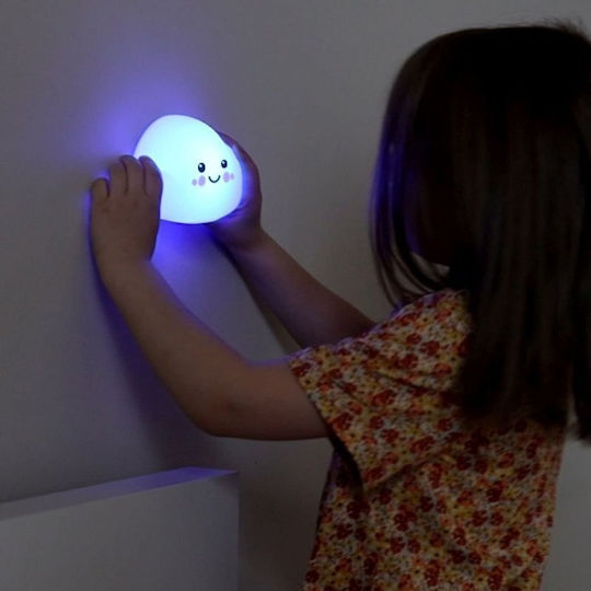 innoGio LED Kinder Dekorative Lampe Berührung Cloud mit Farbwechsel Weiß 14x10.5x7εκ.