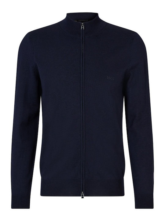 Balonso Men's Cardigan Navy Blue