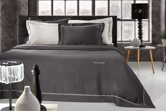 Guy Laroche Sheet Sets King Size 270x280cm. Blend Anthracite 4pcs