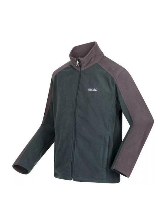 Hedman II Men's Fleece Cardigan Dark Grey