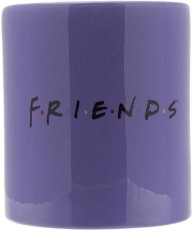 Κεραμική Μολυβοθήκη Friends Frame σε Μωβ Χρώμα
