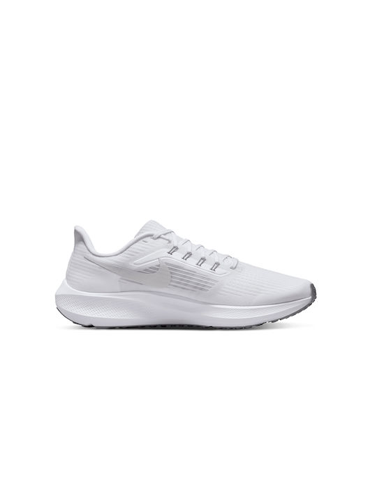 Air Zoom Pegasus 39 Sport Shoes Running White / Grey Fog / Particle Grey / Smoke Grey