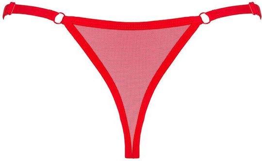 Obsessive Obsessiver Thong Red