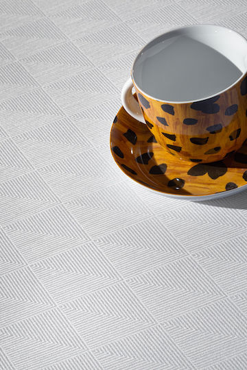 Guy Laroche Покривка за маса Motion Бял 160x320бр