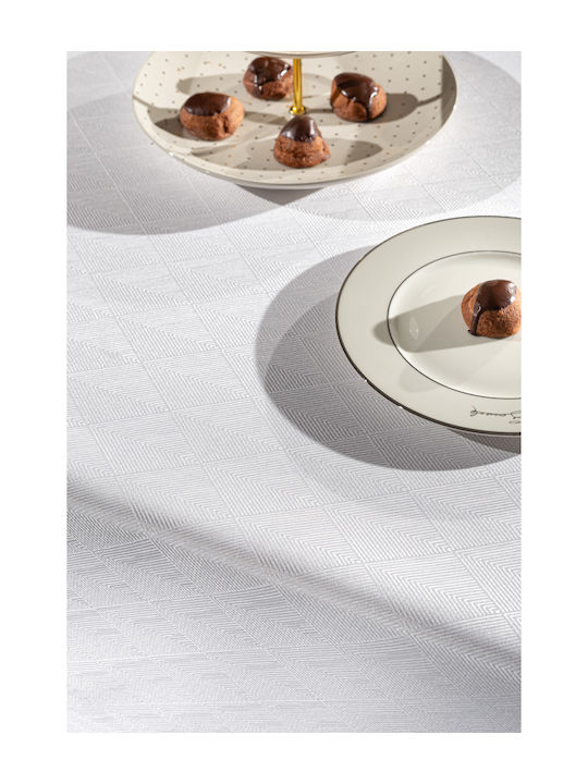 Guy Laroche Tischtuch Motion White 160x320cm