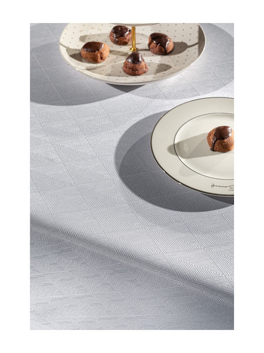 Guy Laroche Tischtuch Motion Silver 160x220cm