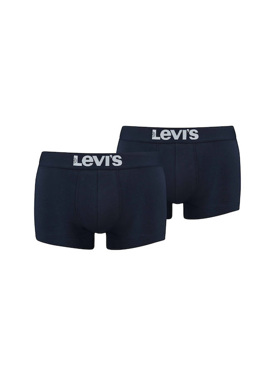 Basic Trunk Slipuri pentru bărbați Albastru marin 2Pachet