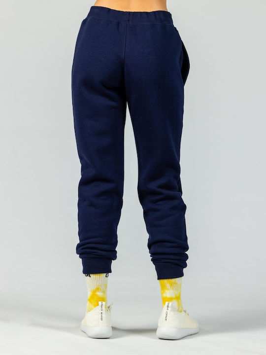 GSA Damen-Sweatpants Jogger Marineblau