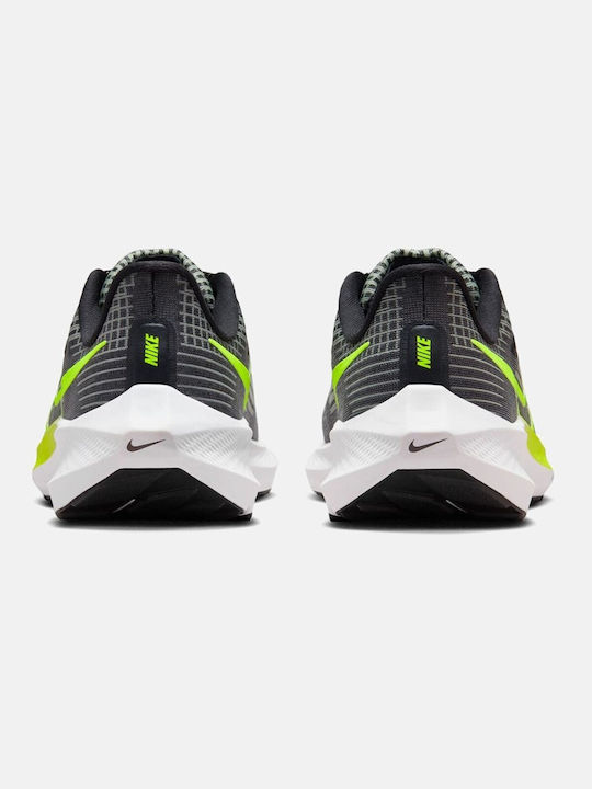 Pegasus Air Zoom Pegasus 39 Kids Sports Shoes Running with Laces Black