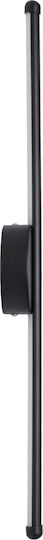 GloboStar Diadem Modern Leuchte Wand mit Integrierter LED und Einstellbares Weißes Licht Schwarz 60x4x60cm