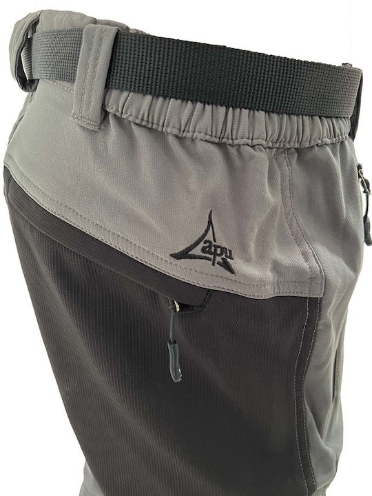 Apu Makalu Shoftsell Men's Hiking Long Trousers Gray