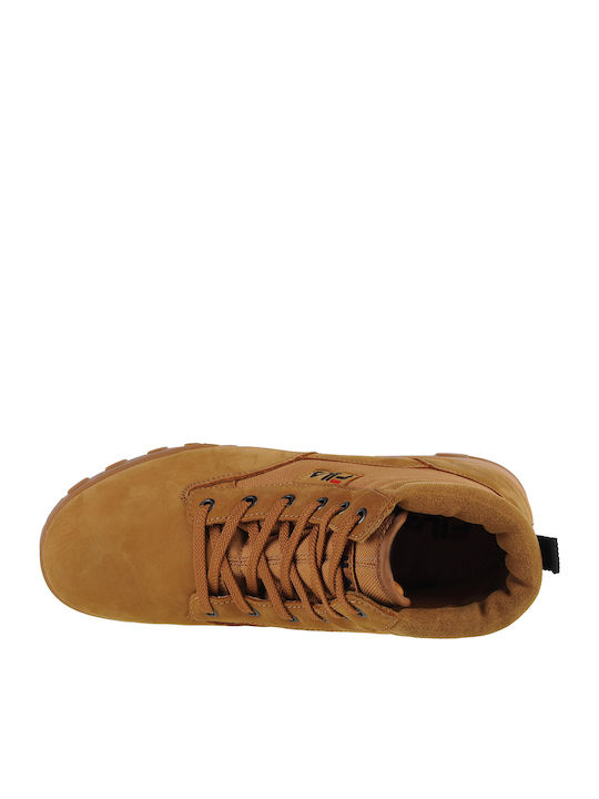 Grunge II Mid Gelb Stiefel