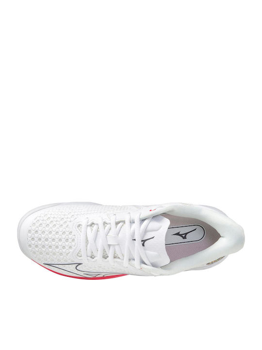 Mizuno Wave Exceed Tour 5 AC Women's Tennis Shoes for Hard Courts White