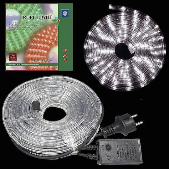 Christmas Light Tube Cold White 220V Programmable 20m IP20