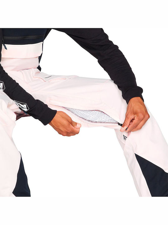 Volcom Roan Bib Overall G1352306-PYP Ανδρική Σαλοπέτα Σκι & Snowboard Ροζ