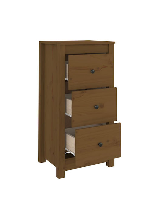 Schubladen Aufbewahrung mit 2 Schubladen Ink 2τμχ L40xB35xH80cm